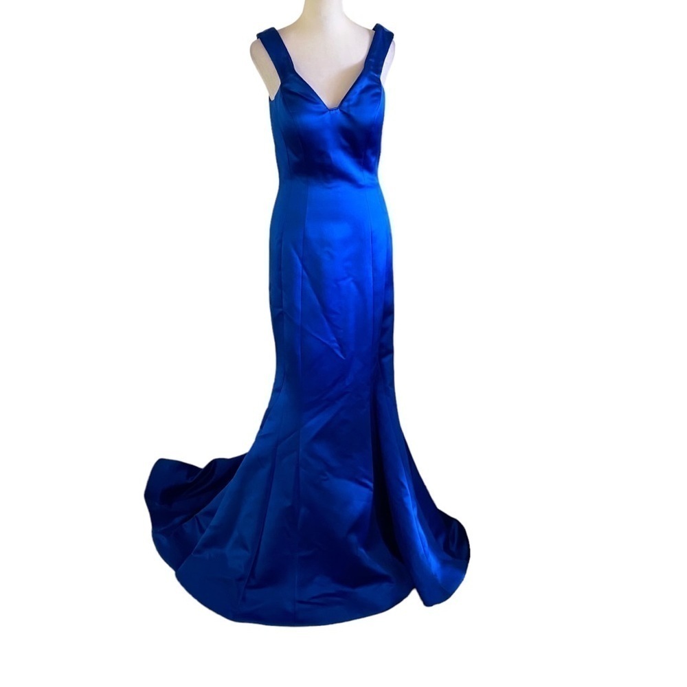Jovani‎ royal blue formal dress size 8